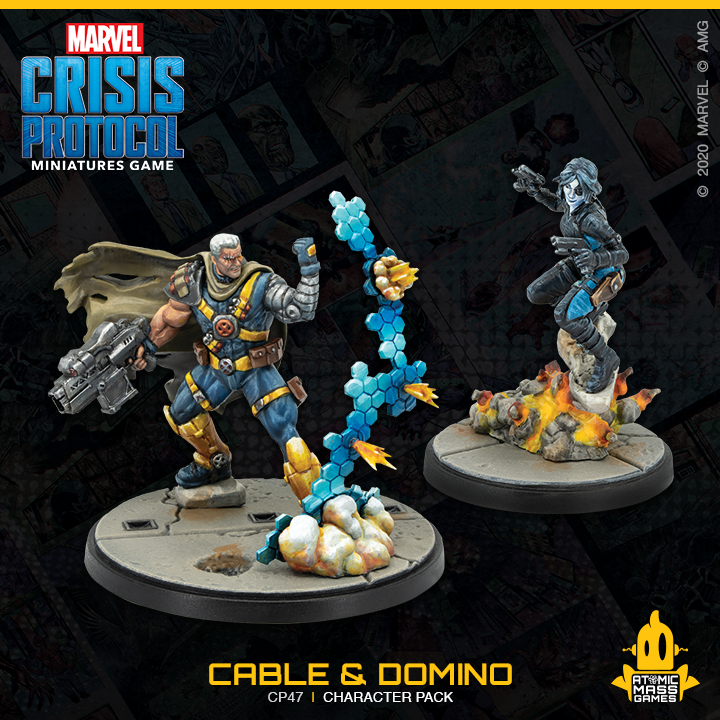 Marvel Crisis Protocol : Domino and Cable Character Pack